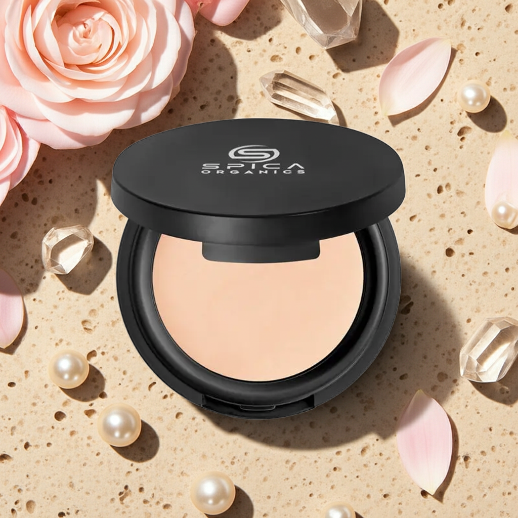 SPICA ORGANICS Immaculate Crème Concealer. Luxury organic formula for flawless, weightless coverage.