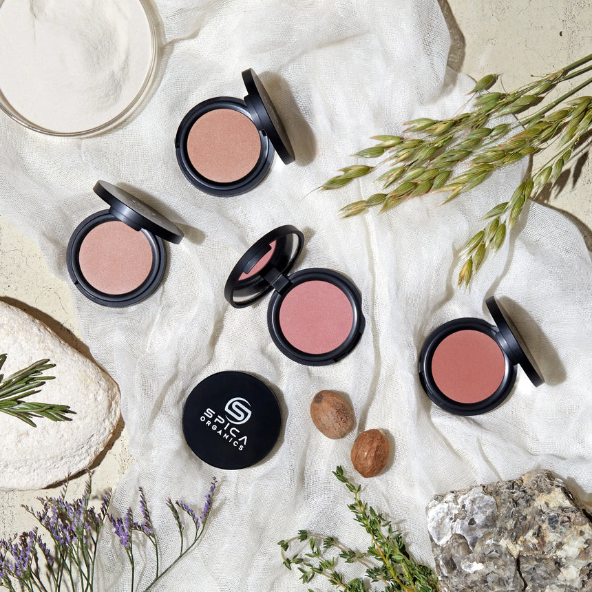 Sublime Glow Blush Pressed Powder Spica Organics