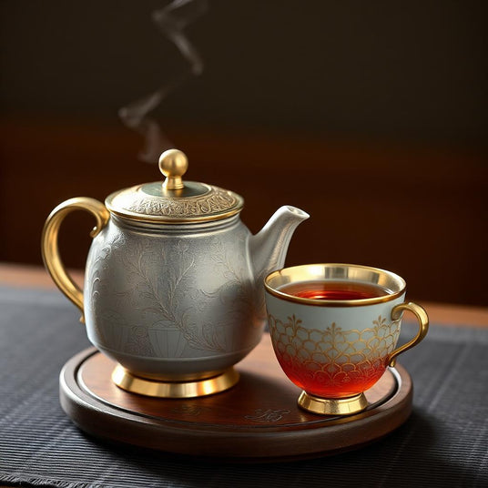 ORGANIC PU'ERH TEA Brewed - Rich Dark Earthy Infusion - Spica Organics