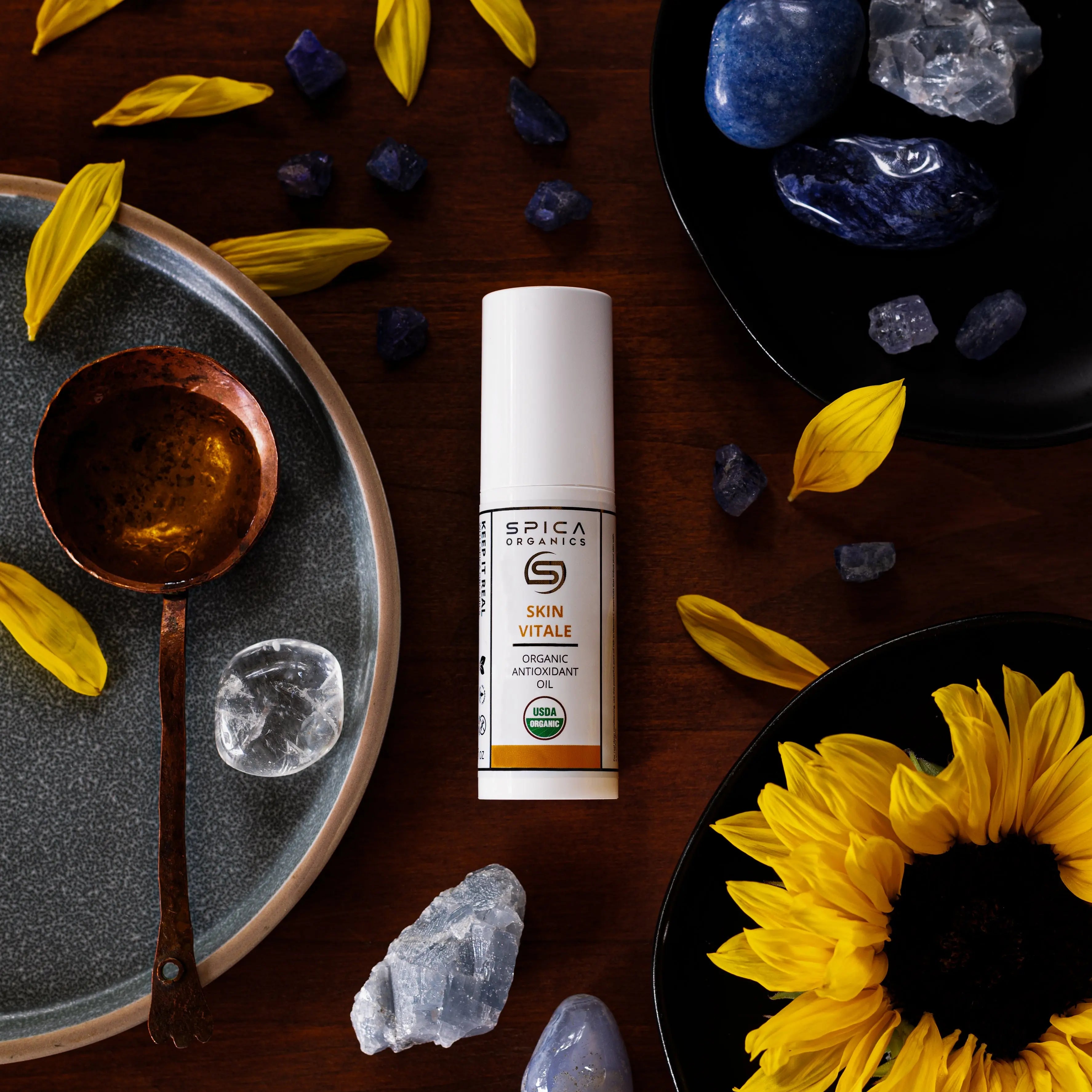 Rare Omega 7 Organic Serum | SKIN VITALE – Spica Organics