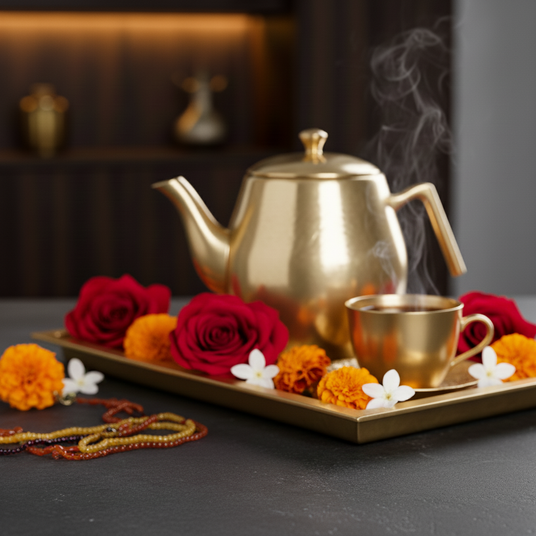 ORGANIC MASALA CHAI Brewed - Rich Spiced Tea Infusion with Aromatic Complexity - Spica Organics